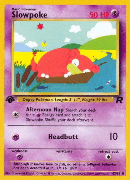 Slowpoke - Team Rocket