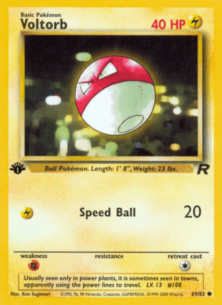 Voltorb - Team Rocket