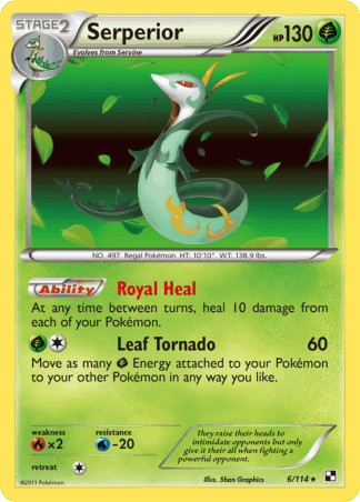 Serperior - Black & White