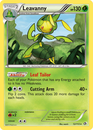 Leavanny - Legendary Treasures