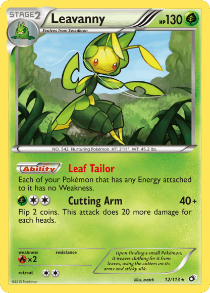 Leavanny - Legendary Treasures