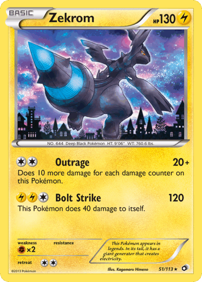 Zekrom - Legendary Treasures
