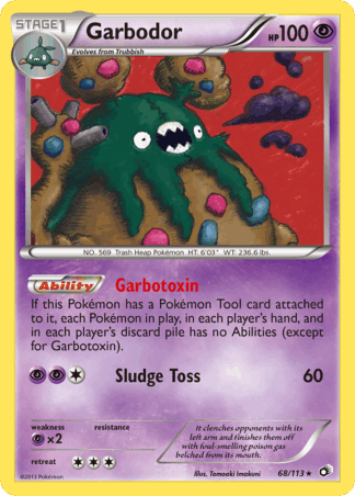Garbodor - Legendary Treasures
