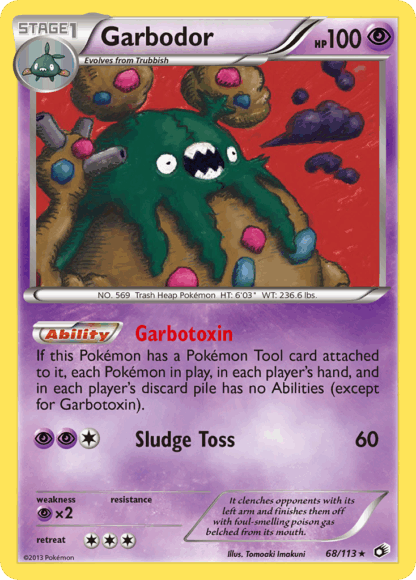 Garbodor - Legendary Treasures