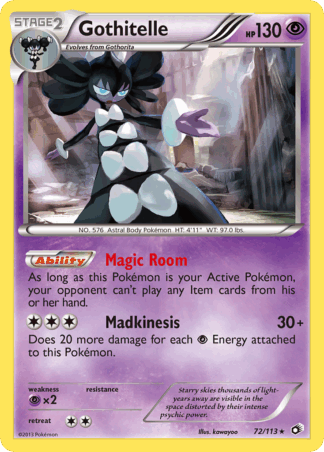 Gothitelle - Legendary Treasures