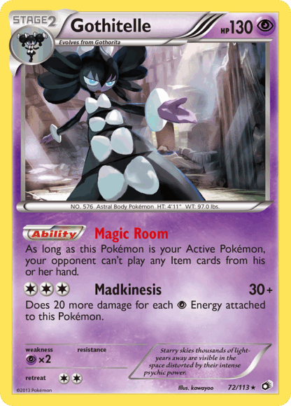 Gothitelle - Legendary Treasures