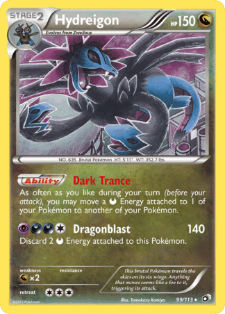 Hydreigon - Legendary Treasures