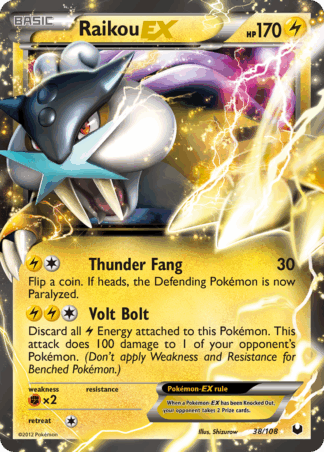 Raikou-EX - Dark Explorers
