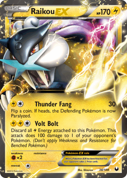 Raikou-EX - Dark Explorers