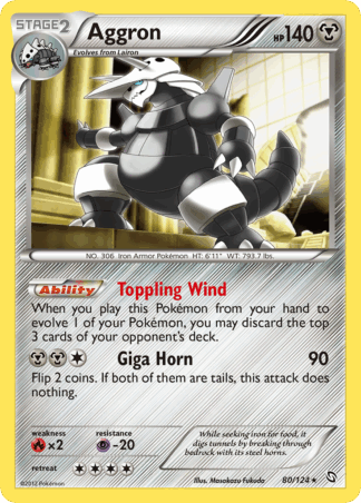 Aggron Reverse - Dragons Exalted