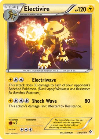 Electivire Reverse - Boundaries Crossed