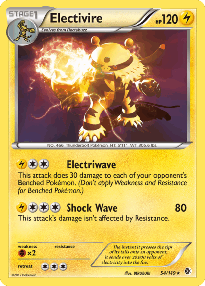Electivire Reverse - Boundaries Crossed