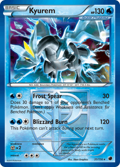 Kyurem - Plasma Freeze
