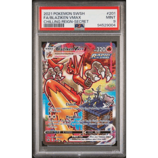 Blaziken Vmax - Chilling Reign - PSA 9