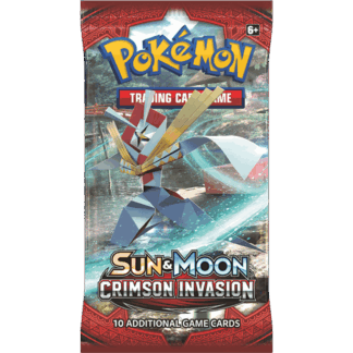 Sun & Moon Crimson Invasion Booster Pack