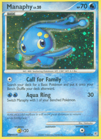 Manaphy Reverse - Diamond & Pearl