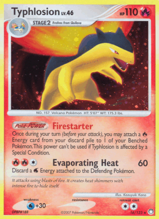 Typhlosion Reverse - Mysterious Treasures