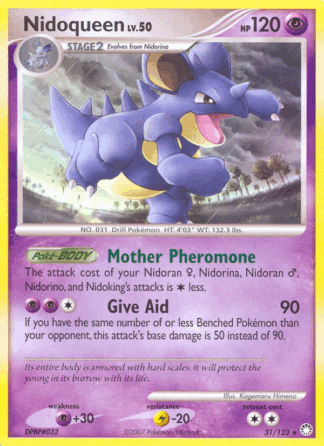 Nidoqueen Reverse - Mysterious Treasures