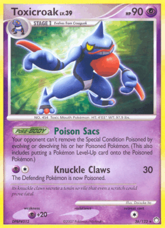 Toxicroak Reverse - Mysterious Treasures