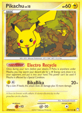 Pikachu - Mysterious Treasures