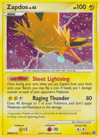 Zapdos Reverse - Majestic Dawn