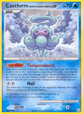 Castform Snow-Cloud Form Reverse - Legends Awakened