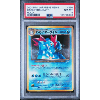 Dark Feraligatr - Japanese Neo 4 - PSA 8