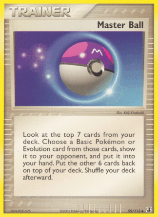 Master Ball Reverse - Delta Species
