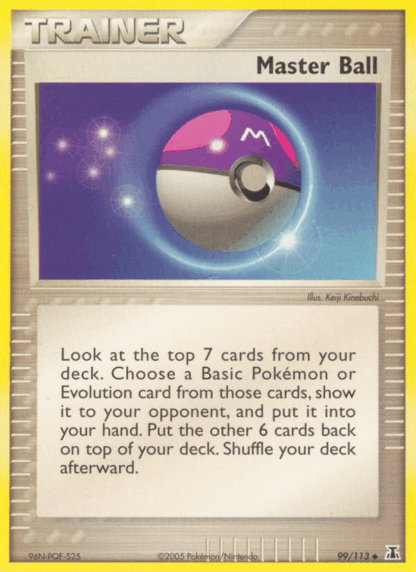 Master Ball Reverse - Delta Species