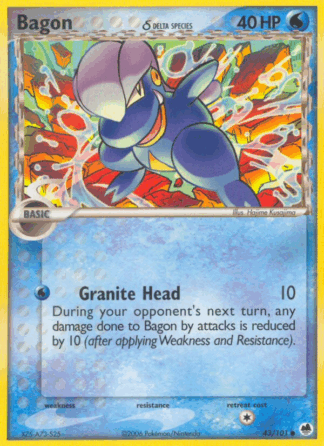 Bagon δ Reverse - Dragon Frontiers