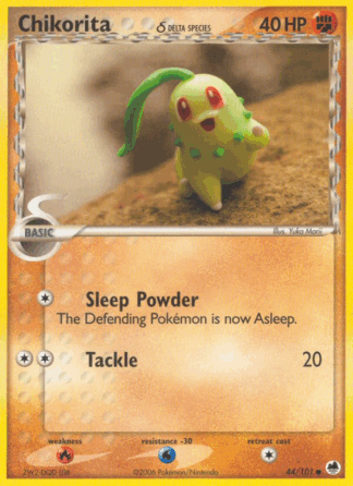 Chikorita δ Reverse - Dragon Frontiers