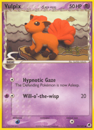 Vulpix δ Reverse - Dragon Frontiers