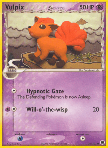 Vulpix δ Reverse - Dragon Frontiers