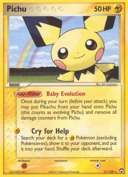 Pichu Reverse - Power Keepers