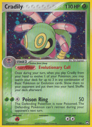 Cradily - Power Keepers