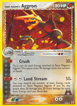 Team Magma's Aggron - Team Magma vs Team Aqua