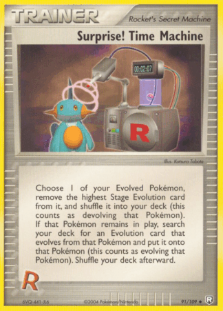 Surprise! Time Machine Reverse - Team Rocket Returns