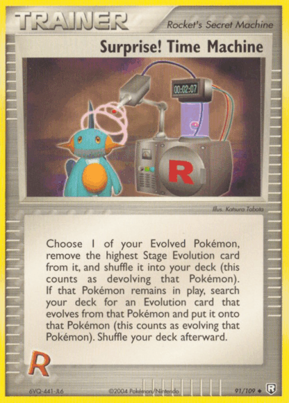 Surprise! Time Machine Reverse - Team Rocket Returns