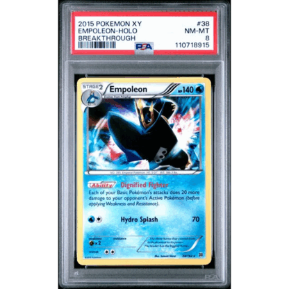 Empoleon - Breakthrough - PSA 8