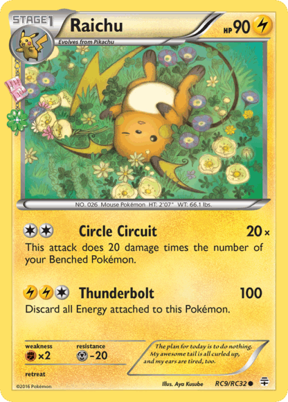 Raichu - Generations