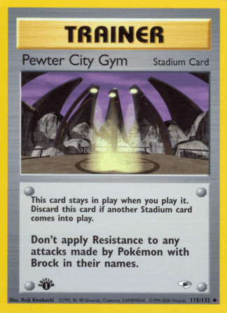 Pewter City Gym - Gym Heroes