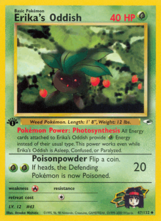 Erika's Oddish - Gym Heroes