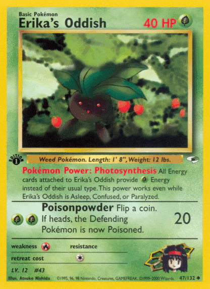 Erika's Oddish - Gym Heroes