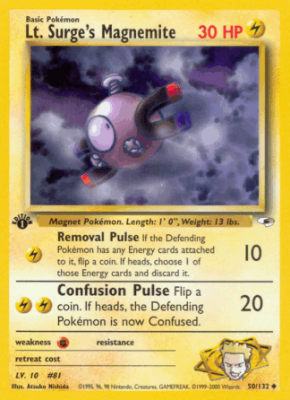 Lt. Surge's Magnemite - Gym Heroes