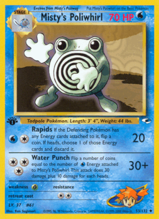Misty's Poliwhirl - Gym Heroes