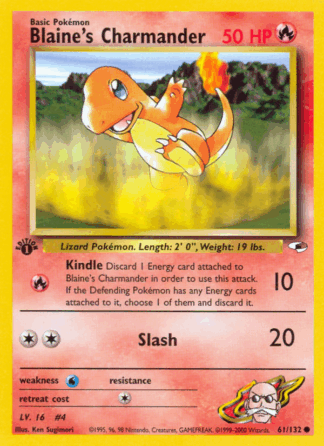 Blaine's Charmander - Gym Heroes