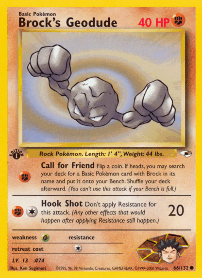 Brock's Geodude - Gym Heroes
