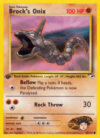 Brock's Onix - Gym Heroes