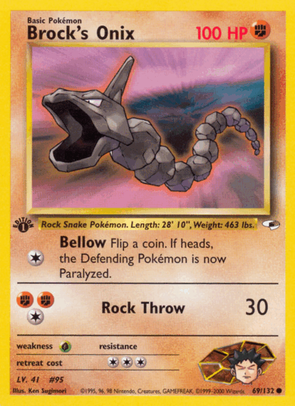 Brock's Onix - Gym Heroes
