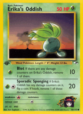 Erika's Oddish - Gym Heroes